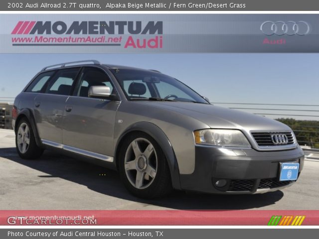 2002 Audi Allroad 2.7T quattro in Alpaka Beige Metallic