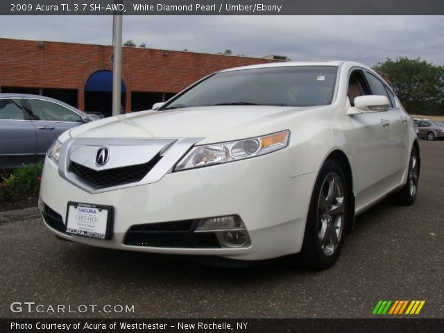2009 Acura TL 3.7 SH-AWD in White Diamond Pearl