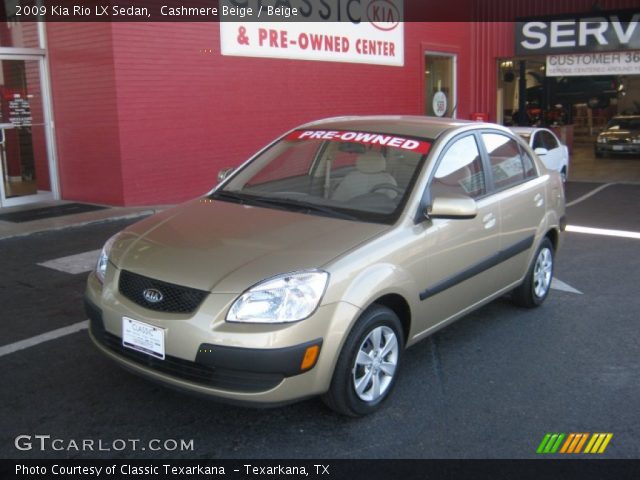 2009 Kia Rio LX Sedan in Cashmere Beige