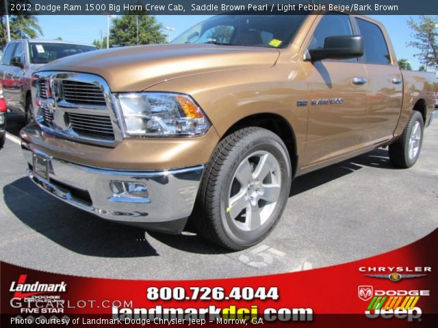 2012 Dodge Ram 1500 Big Horn Crew Cab in Saddle Brown Pearl