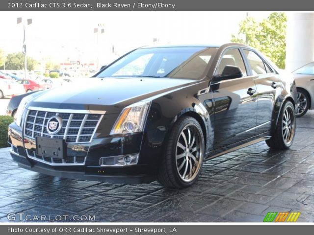 2012 Cadillac CTS 3.6 Sedan in Black Raven