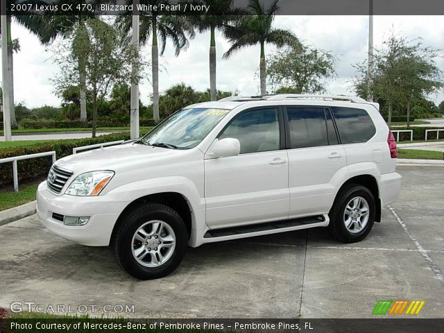 2007 Lexus GX 470 in Blizzard White Pearl