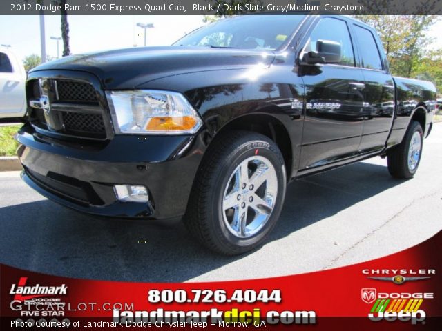 2012 Dodge Ram 1500 Express Quad Cab in Black