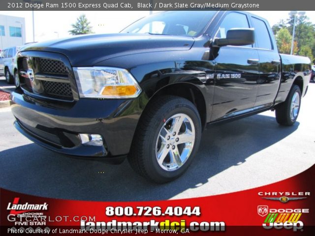 2012 Dodge Ram 1500 Express Quad Cab in Black