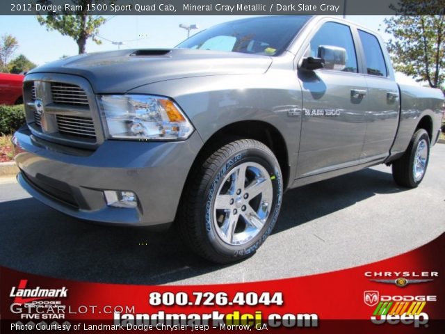 2012 Dodge Ram 1500 Sport Quad Cab in Mineral Gray Metallic