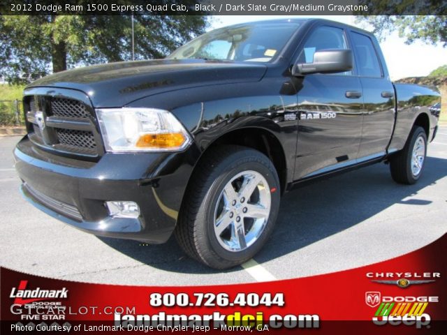 2012 Dodge Ram 1500 Express Quad Cab in Black