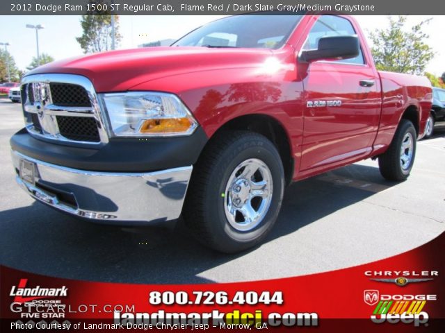 2012 Dodge Ram 1500 ST Regular Cab in Flame Red