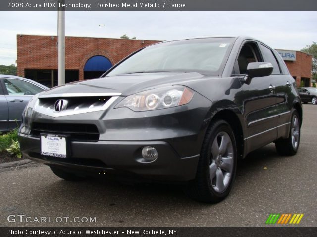 2008 Acura RDX Technology in Polished Metal Metallic