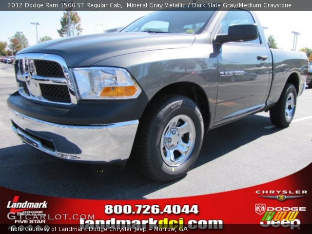 2012 Dodge Ram 1500 ST Regular Cab in Mineral Gray Metallic