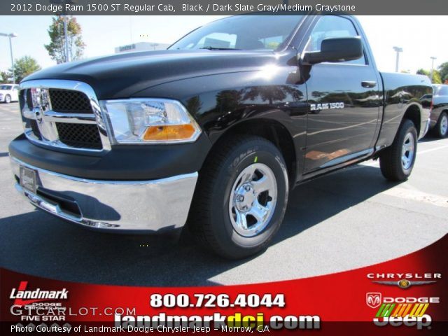 2012 Dodge Ram 1500 ST Regular Cab in Black