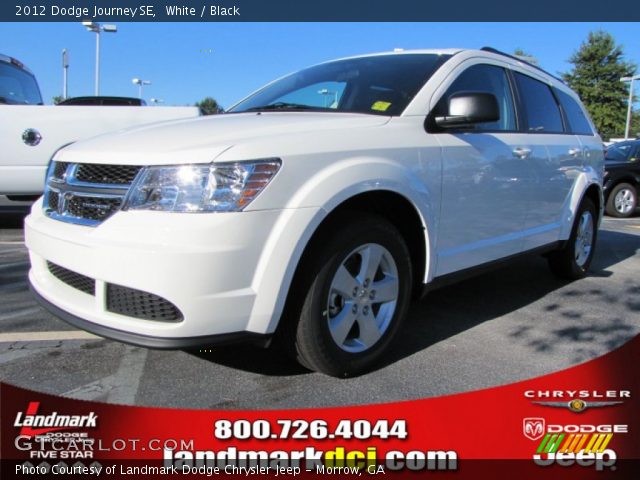 2012 Dodge Journey SE in White
