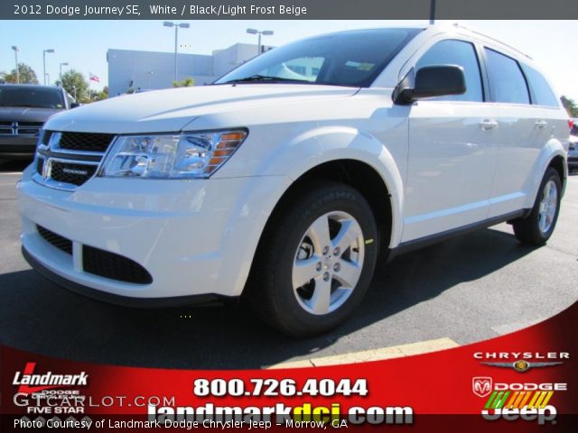 2012 Dodge Journey SE in White
