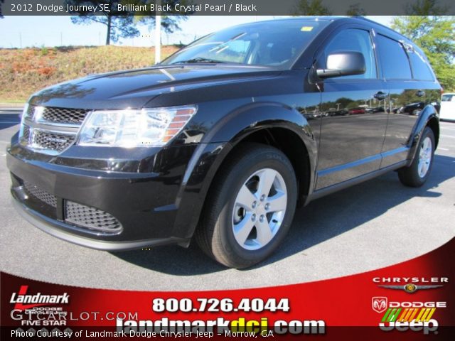 2012 Dodge Journey SE in Brilliant Black Crystal Pearl