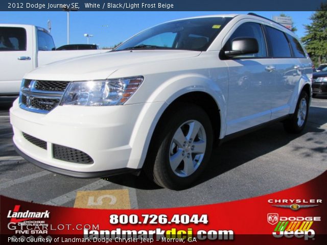 2012 Dodge Journey SE in White