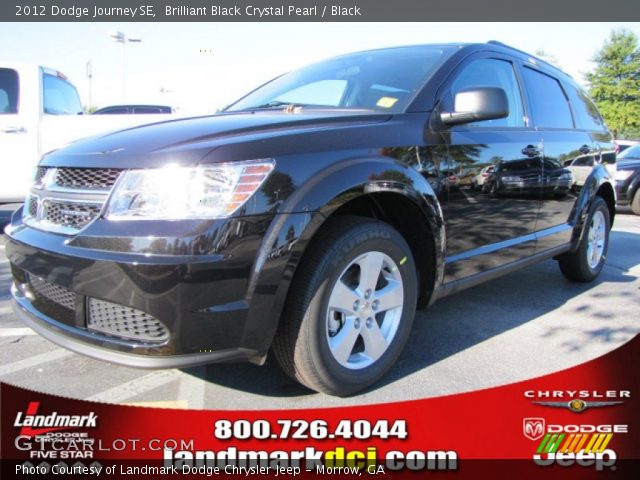 2012 Dodge Journey SE in Brilliant Black Crystal Pearl