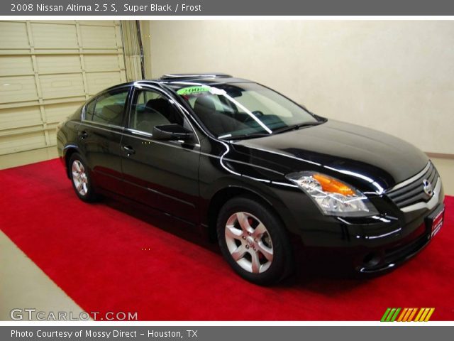 2008 Nissan Altima 2.5 S in Super Black