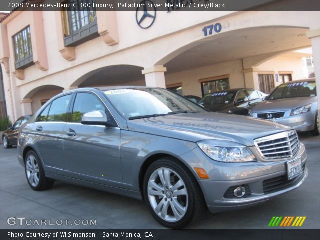 2008 Mercedes-Benz C 300 Luxury in Palladium Silver Metallic