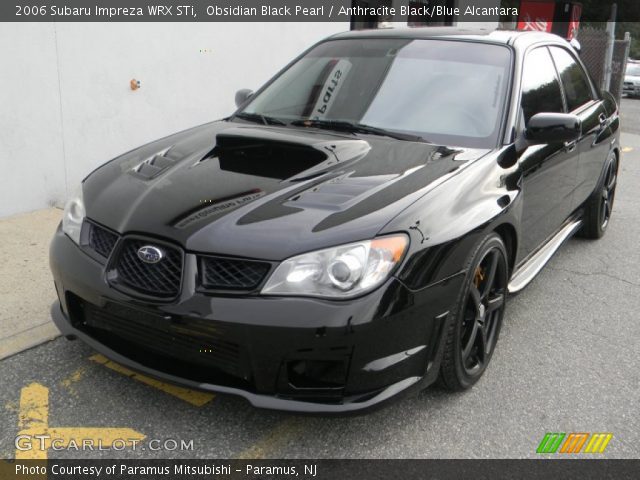 2006 Subaru Impreza WRX STi in Obsidian Black Pearl