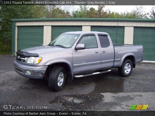 2001 Toyota Tundra Limited Extended Cab 4x4 in Thunder Gray Metallic