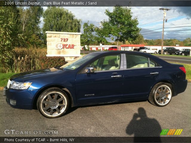 2006 Lincoln Zephyr  in Dark Blue Pearl Metallic