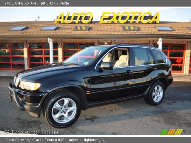 2001 BMW X5 4.4i in Jet Black