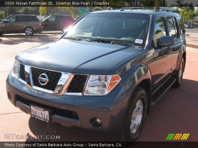 2006 Nissan Pathfinder SE in Silverton Blue Pearl