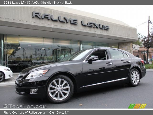 2011 Lexus LS 460 AWD in Obsidian Black
