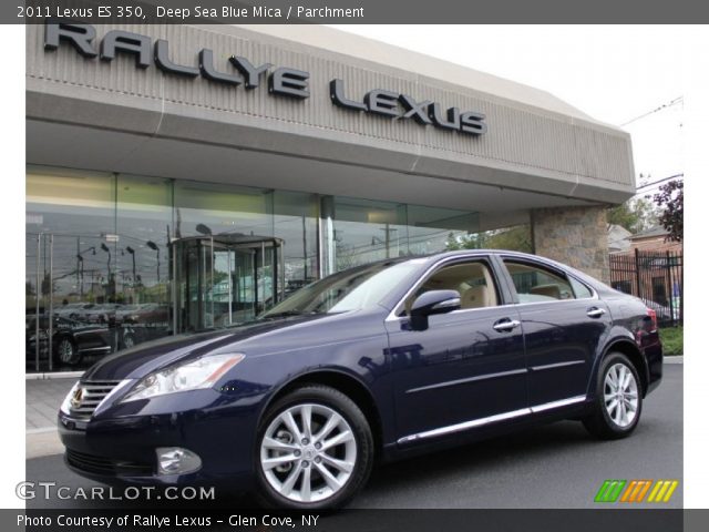 2011 Lexus ES 350 in Deep Sea Blue Mica