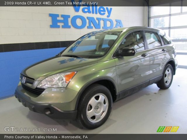 2009 Honda CR-V LX 4WD in Green Tea Metallic