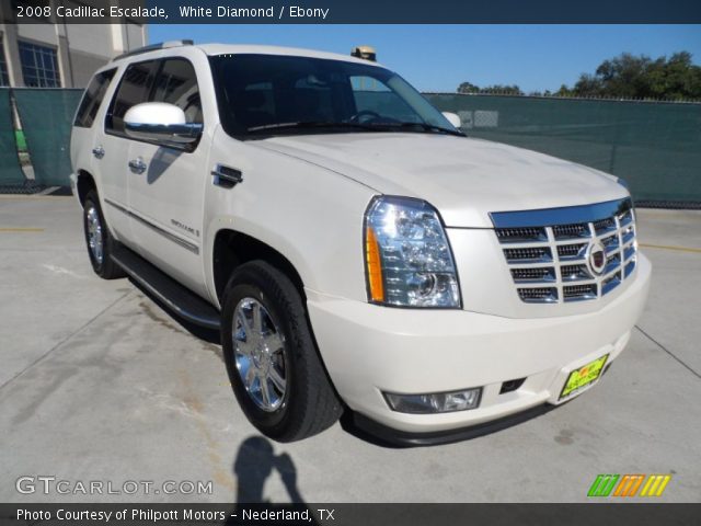 2008 Cadillac Escalade  in White Diamond