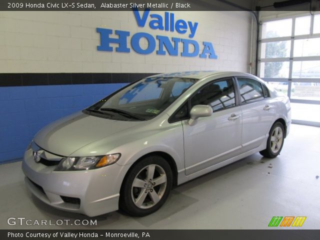 2009 Honda Civic LX-S Sedan in Alabaster Silver Metallic