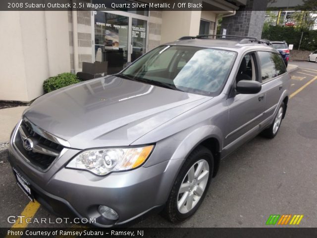 2008 Subaru Outback 2.5i Wagon in Quartz Silver Metallic