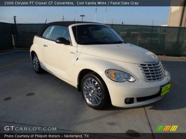 2006 Chrysler PT Cruiser GT Convertible in Cool Vanilla White