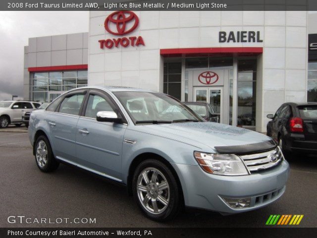 2008 Ford Taurus Limited AWD in Light Ice Blue Metallic