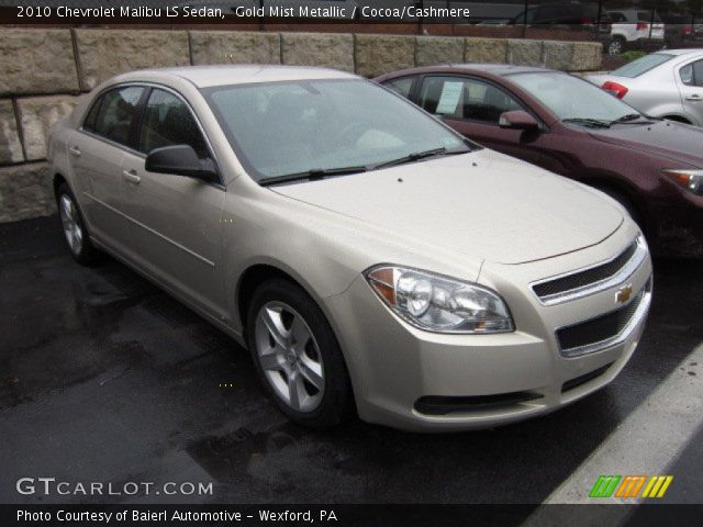 2010 Chevrolet Malibu LS Sedan in Gold Mist Metallic