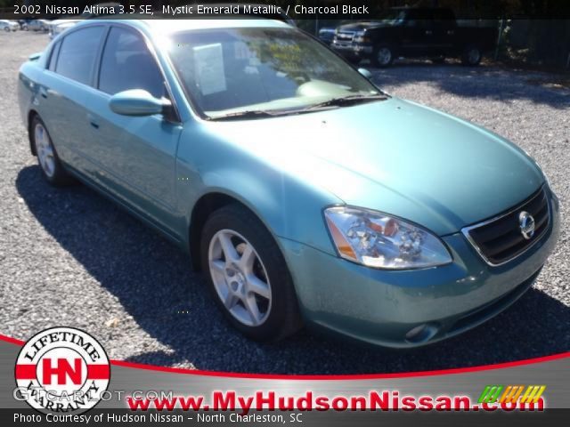 2002 Nissan Altima 3.5 SE in Mystic Emerald Metallic