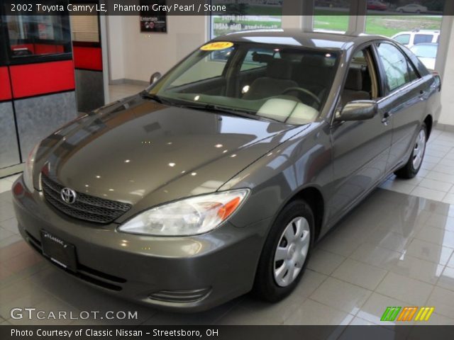 2002 Toyota Camry LE in Phantom Gray Pearl