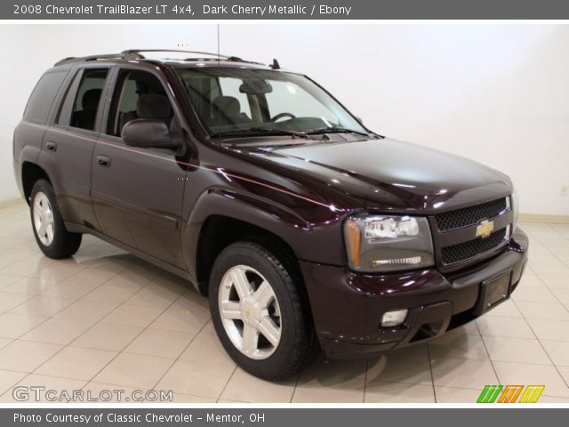 2008 Chevrolet TrailBlazer LT 4x4 in Dark Cherry Metallic