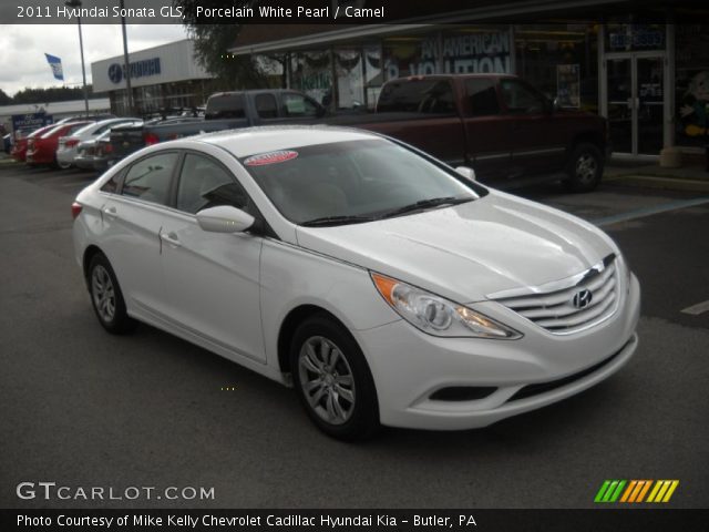 2011 Hyundai Sonata GLS in Porcelain White Pearl