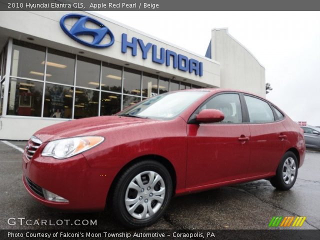 2010 Hyundai Elantra GLS in Apple Red Pearl