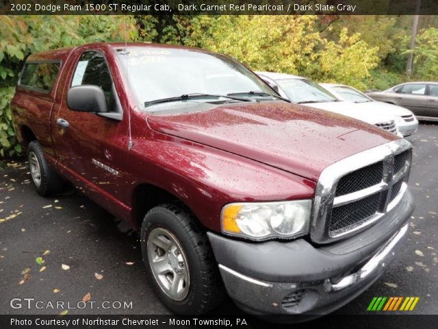 2002 Dodge Ram 1500 ST Regular Cab in Dark Garnet Red Pearlcoat