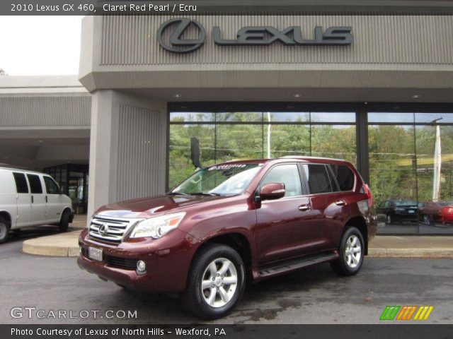 2010 Lexus GX 460 in Claret Red Pearl