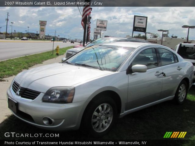 2007 Mitsubishi Galant ES in Liquid Silver Metallic