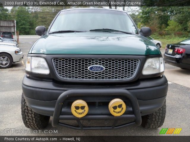 2000 Ford F150 XL Extended Cab in Amazon Green Metallic
