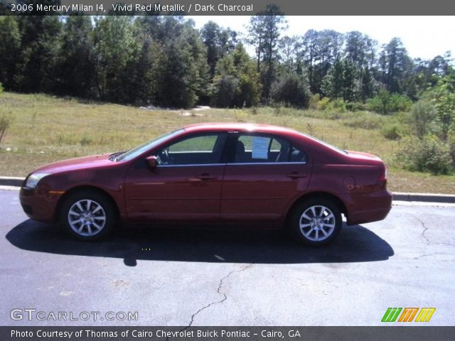 2006 Mercury Milan I4 in Vivid Red Metallic