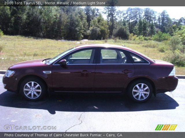 2008 Ford Taurus SEL in Merlot Metallic
