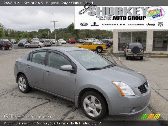 2008 Nissan Sentra 2.0 S in Magnetic Gray