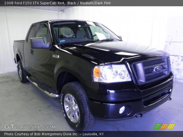 2008 Ford F150 STX SuperCab 4x4 in Black