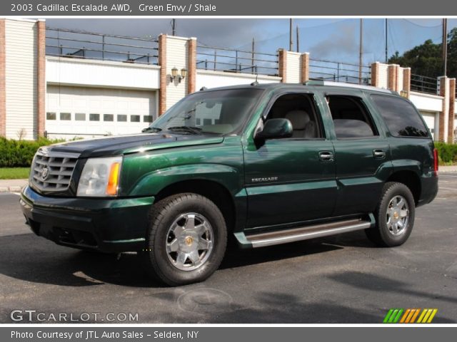 2003 Cadillac Escalade AWD in Green Envy