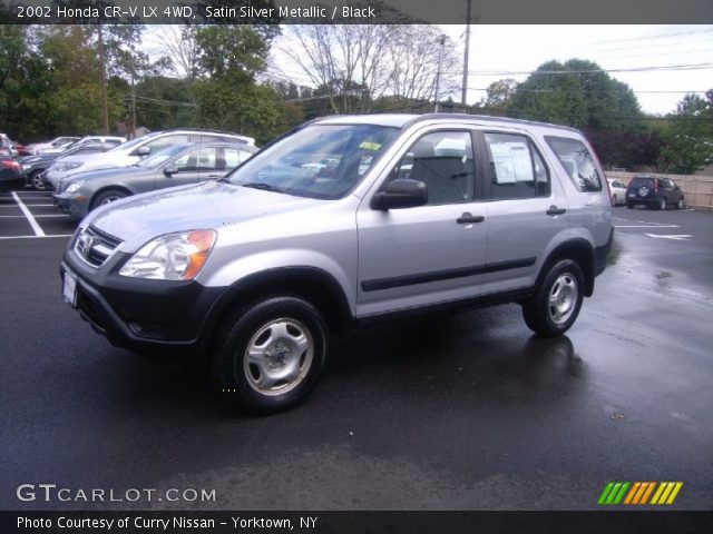 2002 Honda CR-V LX 4WD in Satin Silver Metallic
